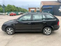 Used Skoda Fabia Elegance 75 HP (55 kW) 2003 Black Estate