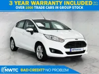 Used Ford Fiesta Zetec 82 HP (60 kW) 2015 White Hatchback
