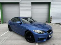 Used BMW 218 M Sport 150 HP (110 kW) 2015 Blue Coupe