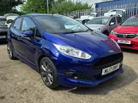Used Ford Fiesta ST-Line 2017 Blue Hatchback