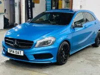 Used Mercedes A220 AMG 2014 Blue Hatchback