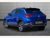 Used VW T-Roc Design 150 HP (110 kW) 2018 Blue SUV