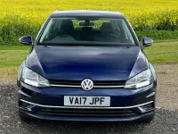 Begagnad VW Golf VII SE 125 HK (91 kW) 2017 Blå Halvkombi
