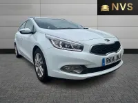 Used Kia Ceed 128 HP (94 kW) 2014 White Hatchback