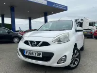 Used Nissan Micra N-TEC 80 HP (58 kW) 2016 White Hatchback