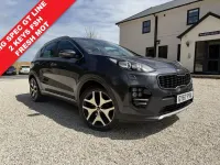 Used Kia Sportage GT-Line S 182 HP (133 kW) 2017 Silver SUV