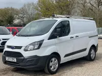 Used Ford Transit Custom 105 HP (77 kW) 2017 White Van
