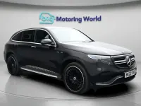 Used Mercedes EQC400 AMG line 300 kW (408 HP) 2022 Black SUV
