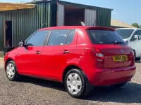Used Skoda Fabia 2009 Red Hatchback