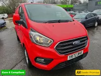 Used Ford Transit Custom Limited 2022 Red Van