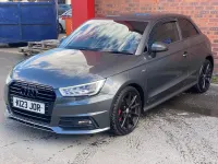 Used Audi A1 S-Line 116 HP (85 kW) 2015 Grey Hatchback