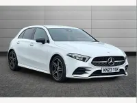 Used Mercedes A180 AMG Line Premium 136 HP (100 kW) 2023 White Hatchback