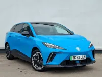 Used MG MG4 EV Trophy 149 kW (203 HP) 2023 Blue Hatchback