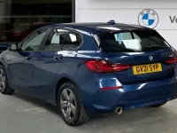 Used BMW 118 Comfort Edition 136 HP (100 kW) 2021 Blue Hatchback
