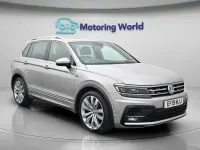 Used VW Tiguan R-line 150 HP (110 kW) 2019 Silver SUV