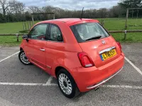 Used Fiat 500 Lounge 69 HP (50 kW) 2016 Pink Hatchback