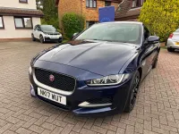 Used Jaguar XE R-Sport 180 HP (132 kW) 2017 Blue Sedan