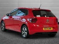 Used VW Polo Match 80 HP (58 kW) 2021 Red Hatchback