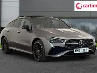 Used Mercedes CLA250 Shooting Brake AMG line 2024 Grey Estate