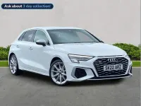 Used Audi S3 Sportback Comfort 306 HP (225 kW) 2022 White Hatchback