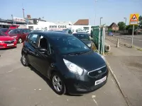 Used Kia Venga 2013 Black Hatchback