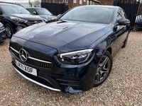 Used Mercedes E300 AMG Line Premium 2022 Blue Sedan