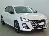 Used Peugeot e-208 Style 100 kW (136 HP) 2024 White Hatchback