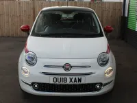 Used Fiat 500 Lounge 69 HP (50 kW) 2018 White Hatchback