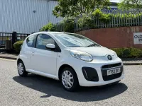 Used Citroën C1 VTR Sport 68 HP (50 kW) 2013 White Hatchback