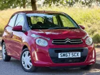 Used Citroën C1 Feel 82 HP (60 kW) 2018 Red Hatchback