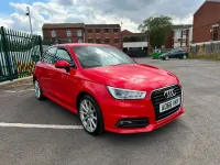Used Audi A1 S-Line 125 HP (91 kW) 2016 Red Hatchback