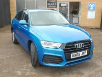 Used Audi Q3 Sport 150 HP (110 kW) 2018 Blue SUV