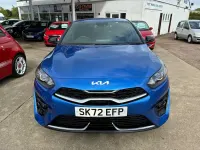 Used Kia Ceed GT-Line 158 HP (116 kW) 2022 Blue Hatchback