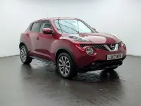 Used Nissan Juke Tekna 115 HP (84 kW) 2017 Red SUV