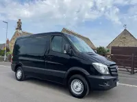 Used Mercedes Sprinter 112 HP (82 kW) 2018 Black Van