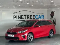 Used Kia Ceed Sportswagon 138 HP (101 kW) 2020 Red Estate
