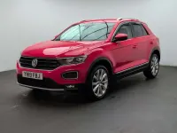 Used VW T-Roc SEL 150 HP (110 kW) 2019 Red SUV