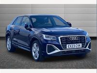 Used Audi Q2 S-Line 190 HP (139 kW) 2023 Blue SUV