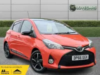 Begagnad Toyota Yaris Edition 99 HK (72 kW) 2016 Orange Halvkombi