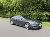 Used Audi A5 S-Line 190 HP (139 kW) 2017 Grey Coupe