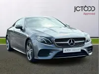 Used Mercedes E220 AMG line 191 HP (140 kW) 2019 Grey Coupe