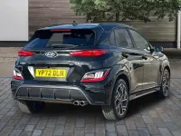Second-hand Hyundai Kona N Line 120 CP (88 kW) 2023 Negru SUV