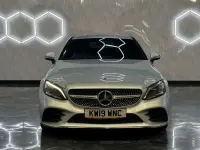 Used Mercedes C300 AMG Line Premium 245 HP (180 kW) 2019 Silver Coupe