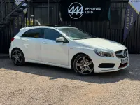 Used Mercedes A250 AMG 211 HP (155 kW) 2013 White Hatchback