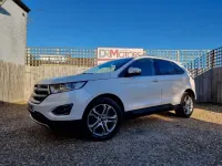 Used Ford Edge Titanium 180 HP (132 kW) 2018 White SUV
