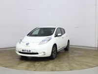 Used Nissan Leaf Tekna 80 kW (109 HP) 2017 White Hatchback
