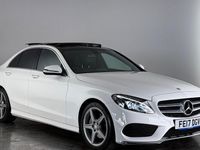 Used Mercedes C200 AMG Line Premium 184 HP (135 kW) 2017 White Sedan