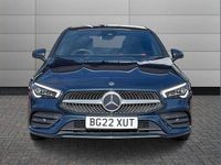 Used Mercedes CLA180 AMG Line Premium Plus 136 HP (100 kW) 2022 Blue Sedan