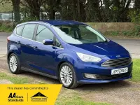 Używany Ford C-MAX Titanium 125 KM (91 kW) 2018 Niebieski Minivan
