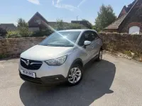 Used Vauxhall Crossland X 99 HP (72 kW) 2017 Silver SUV